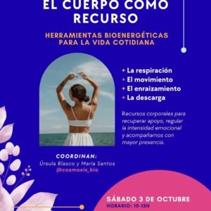 Taller presencial " El cuerpo como recurso"